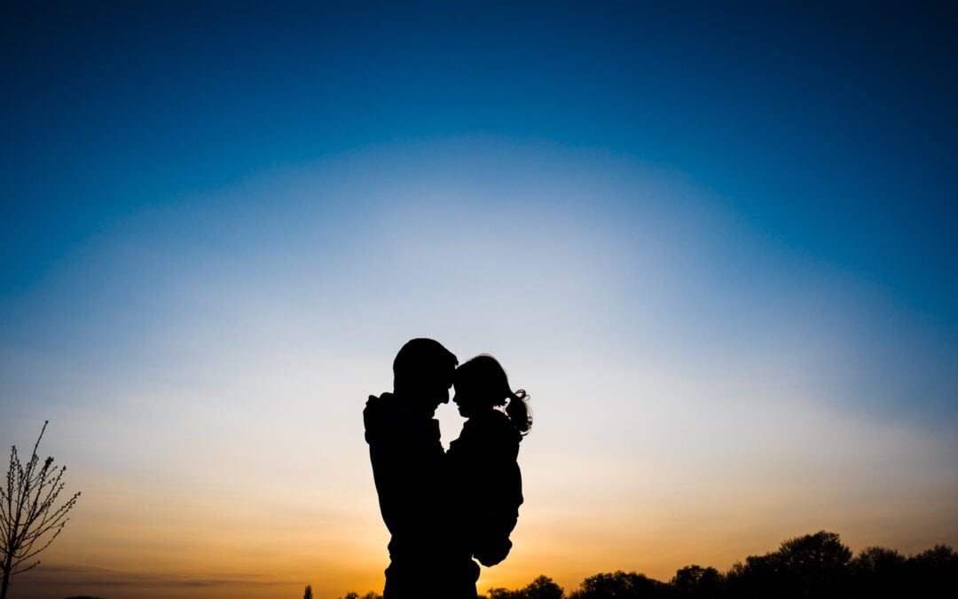 Sunsets, silhouettes and Cambridgeshire family moments
